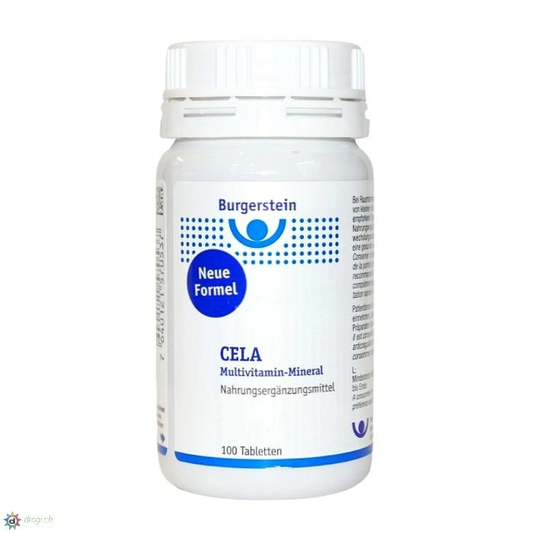 Burgerstein Cela (Multivit-Multimineral) (100 Caps)