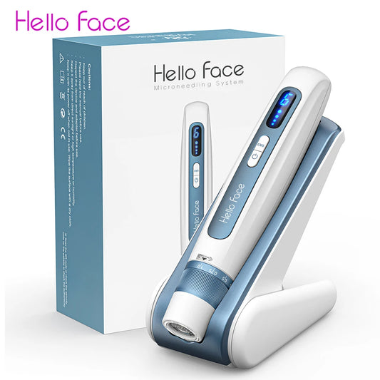 Hello Face 2-in-1 Hautpflegegerät – EMS & Microneedling