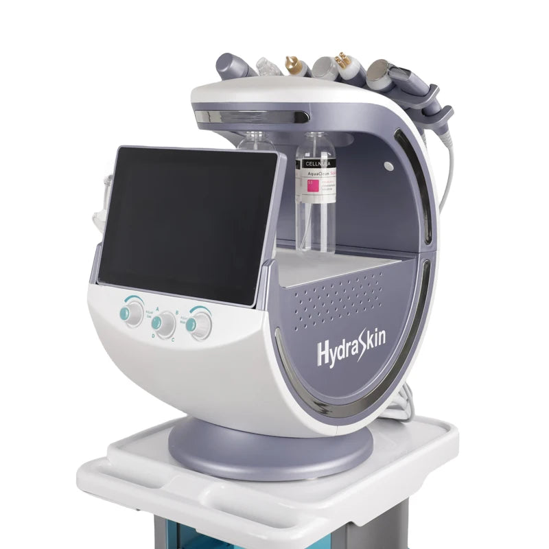 CASMB 7-in-1 Hydro Facial Machine – Professionelle Gesichtspflege mit Ultraschall, Sauerstoff & Dermabrasion für Tiefenreinigung und Hautverjüngung