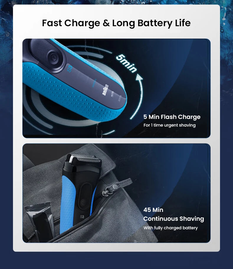 Braun Series 3 3040S Elektrorasierer für Herren