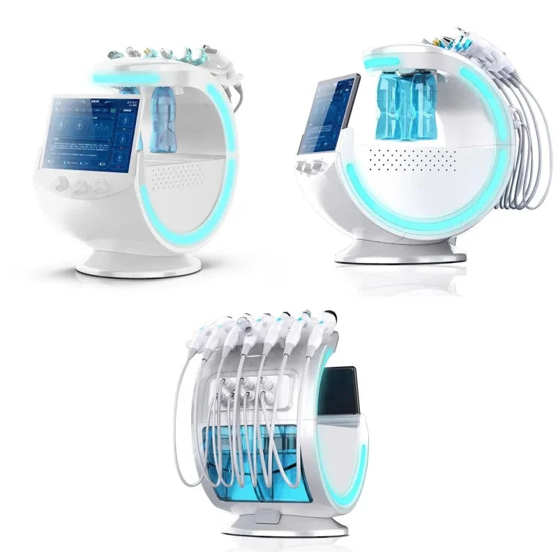 CASMB 7-in-1 Hydro Facial Machine – Professionelle Gesichtspflege mit Ultraschall, Sauerstoff & Dermabrasion für Tiefenreinigung und Hautverjüngung