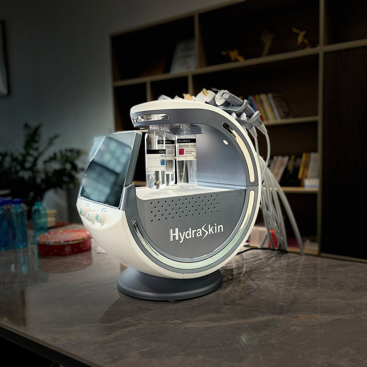 CASMB 7-in-1 Hydro Facial Machine – Professionelle Gesichtspflege mit Ultraschall, Sauerstoff & Dermabrasion für Tiefenreinigung und Hautverjüngung