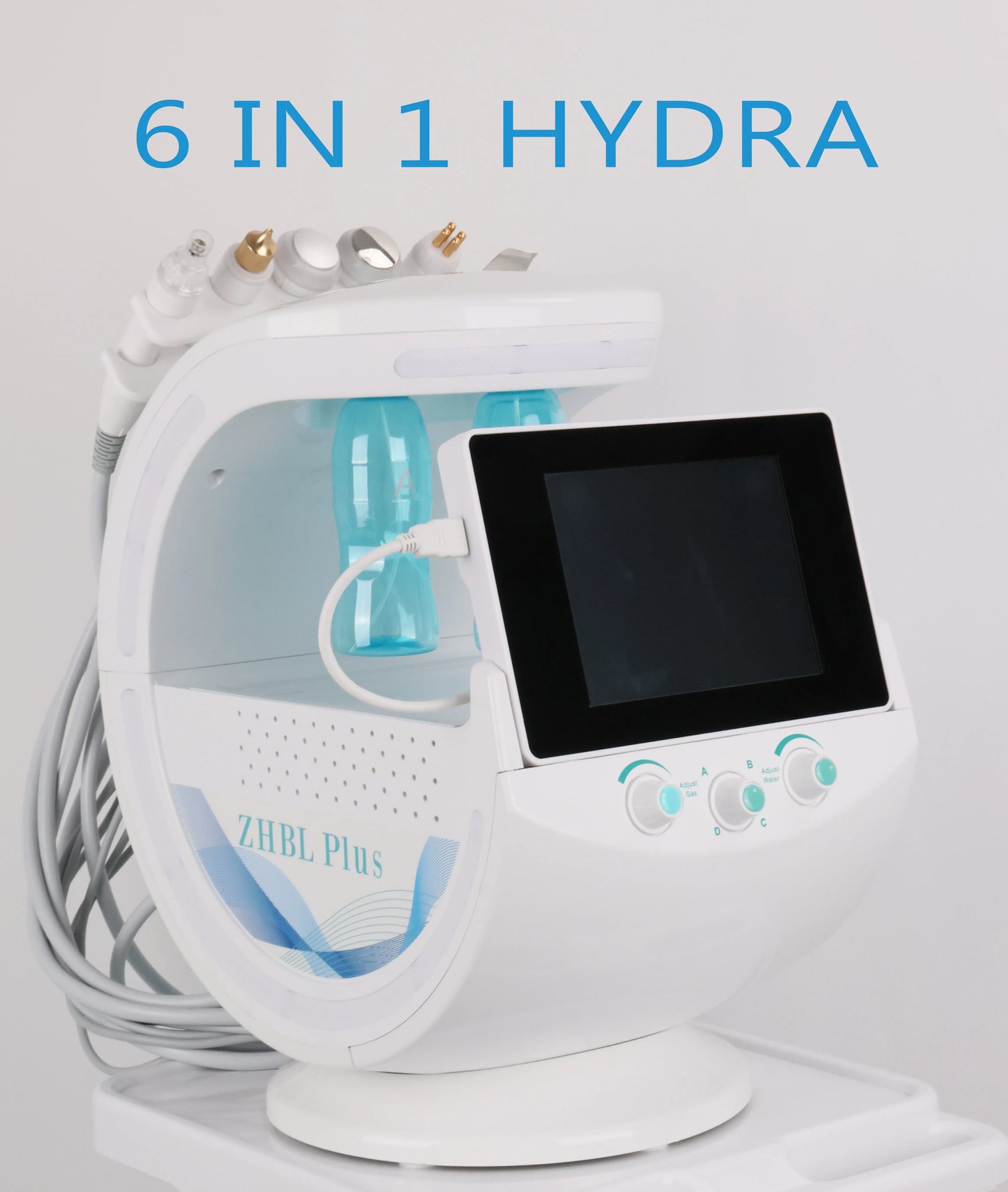 CASMB 7-in-1 Hydro Facial Machine – Professionelle Gesichtspflege mit Ultraschall, Sauerstoff & Dermabrasion für Tiefenreinigung und Hautverjüngung