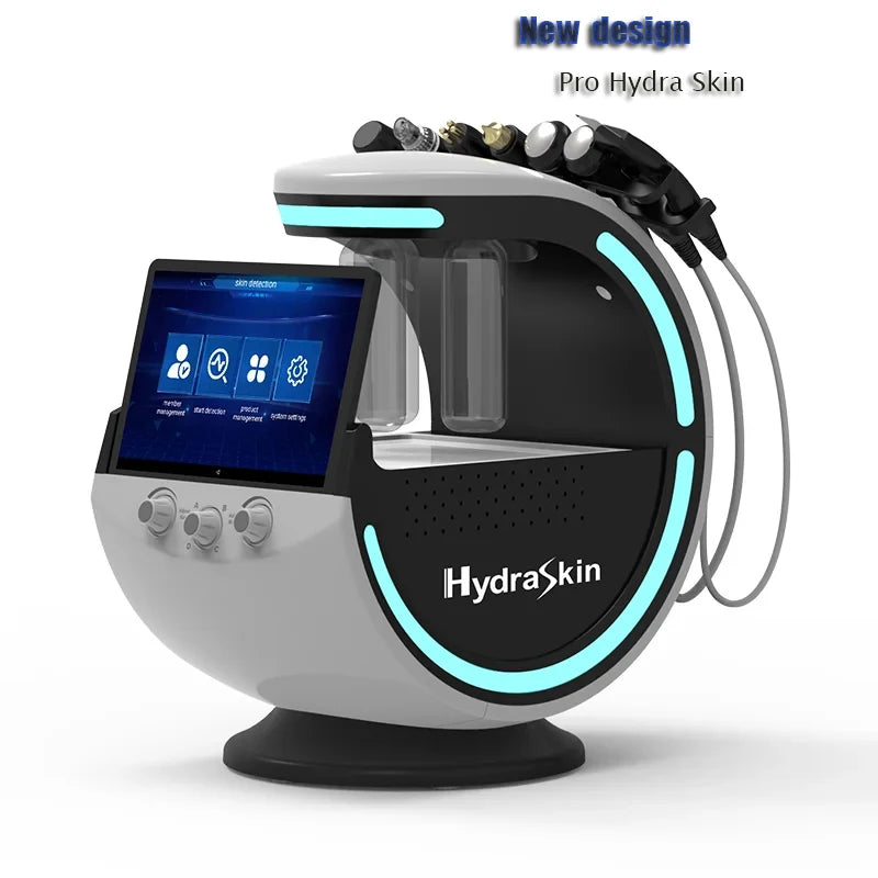 CASMB 7-in-1 Hydro Facial Machine – Professionelle Gesichtspflege mit Ultraschall, Sauerstoff & Dermabrasion für Tiefenreinigung und Hautverjüngung