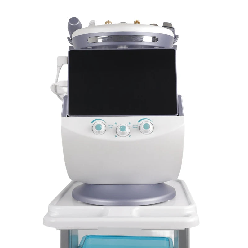 CASMB 7-in-1 Hydro Facial Machine – Professionelle Gesichtspflege mit Ultraschall, Sauerstoff & Dermabrasion für Tiefenreinigung und Hautverjüngung