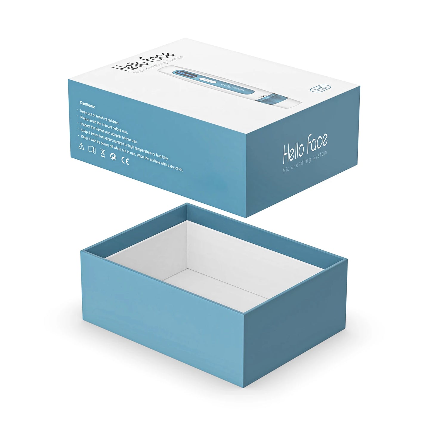 Hello Face 2-in-1 Hautpflegegerät – EMS & Microneedling